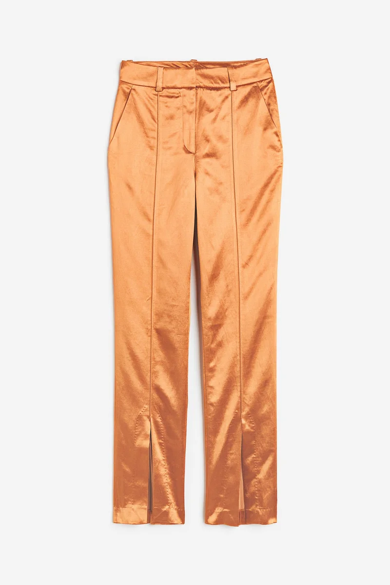 اتش اند ام High Waist Slit Hem Pants