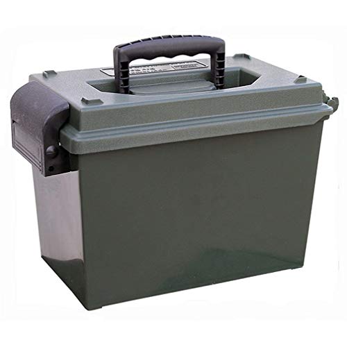 MTM SDB-0-11 Sportsmen's Dry Box, O-Ring Sealed, Heavy Duty Latch, Lockable, Crush-Proof, USA Made, Forest Green - Image 1