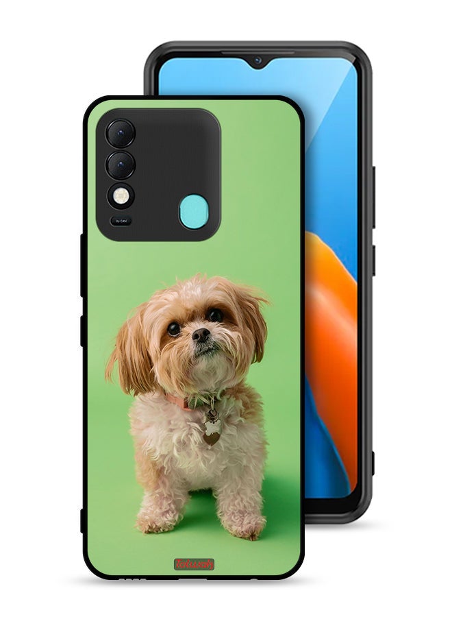 Tolwak Tecno Spark 8 Protective Case Cover Cute Puppy - Image 1