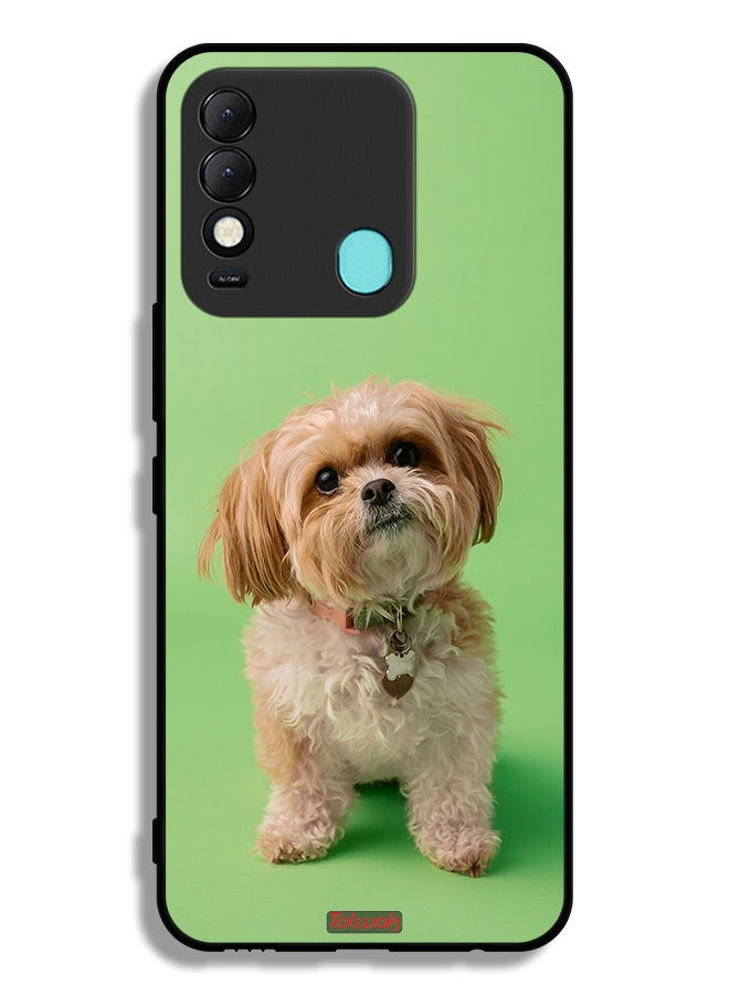 Tolwak Tecno Spark 8 Protective Case Cover Cute Puppy - Image 2