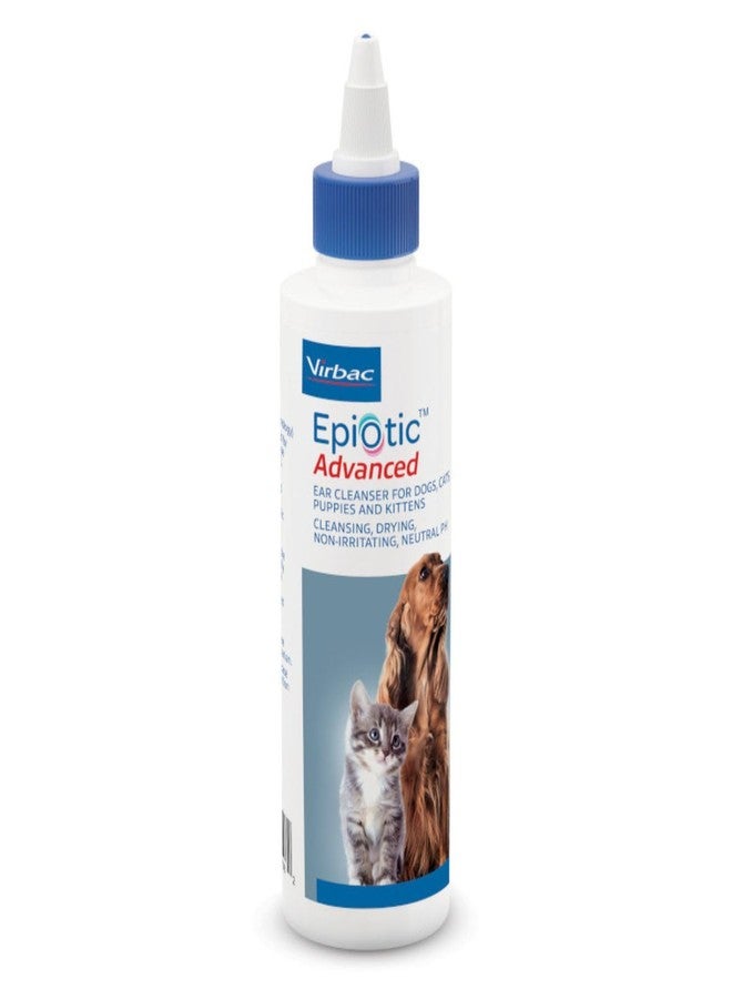 Virbac EPIOTIC® Advanced Ear Cleanser | Powerful and Gentle Cleanser For Dogs and Cats of all ages, 8 oz - Image 2