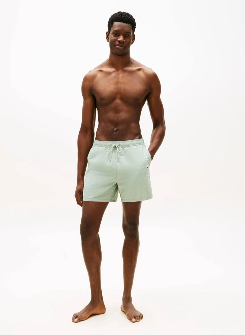 Tommy Hilfiger Original Logo Mid Length Swim Shorts