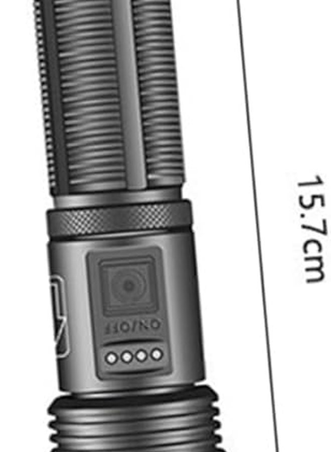 Rechargeable USB Flashlight Torch Portable LED Light for Outdoor Camping Hiking Long Battery Life - Image 3