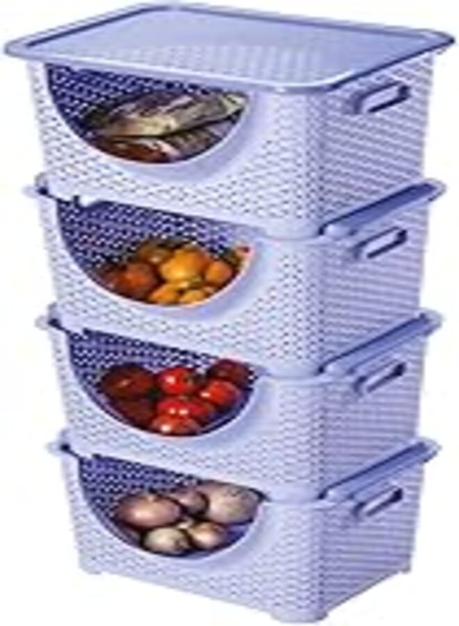 El Watania ELWATANAYA PLASTIC TURKISH TURBO 4 SHELVES - Light purple