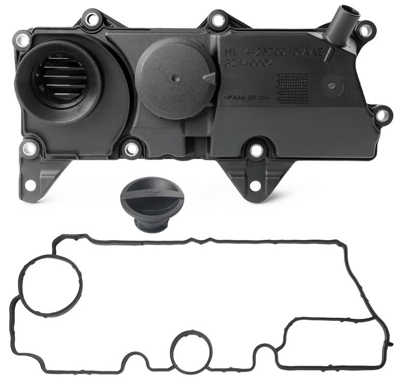 FRONEZER 32140004 PCV Valve Oil Trap 20L with Gasket Compatible with Volvo XC90 XC60 S60 XC70 XC40 S80 S90 V60 Cross Country V90 Cross Country Replace 32140004 31316184 31430236 31430923 - Image 2