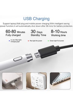 Houmt Active Stylus Pens for Touch Screens Digital Stylish Pen Pencil Rechargeable Compatible with iOS And Android Touch Screens Most Capacitive Touch Screens  - Image 4