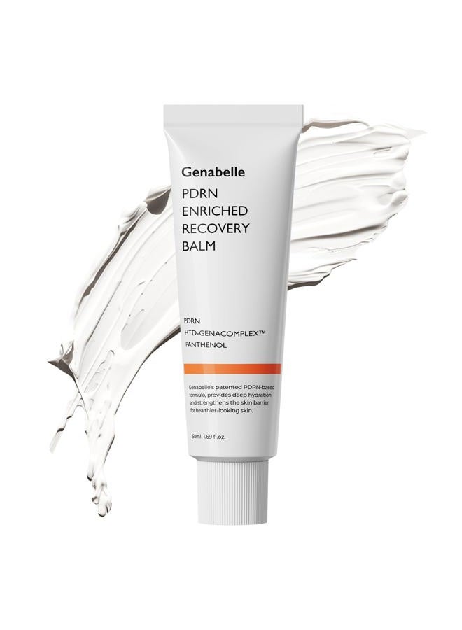 Genabelle PDRN Enriched Recovery Balm –5,000 ppm PDRN & 10,000 ppm Panthenol Soothing Repair Cream for Sensitive Skin, Hydration & Barrier Strengthening, Glass Skin, Korean Skincare-50ml (1.69 fl.oz) - Image 1