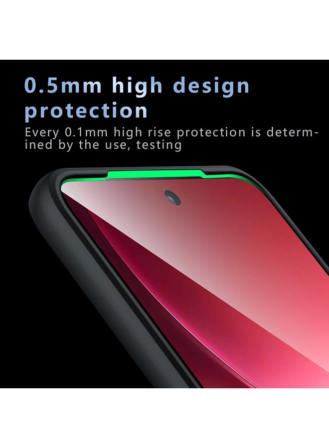Case for Vivo V60 5G, Frosted Translucent Back Protective Slim Phone Cover, Anti-Fingerprints, Anti-Fall Drop Protection, Shockproof Case for Vivo V60 5G (Black) - Image 5