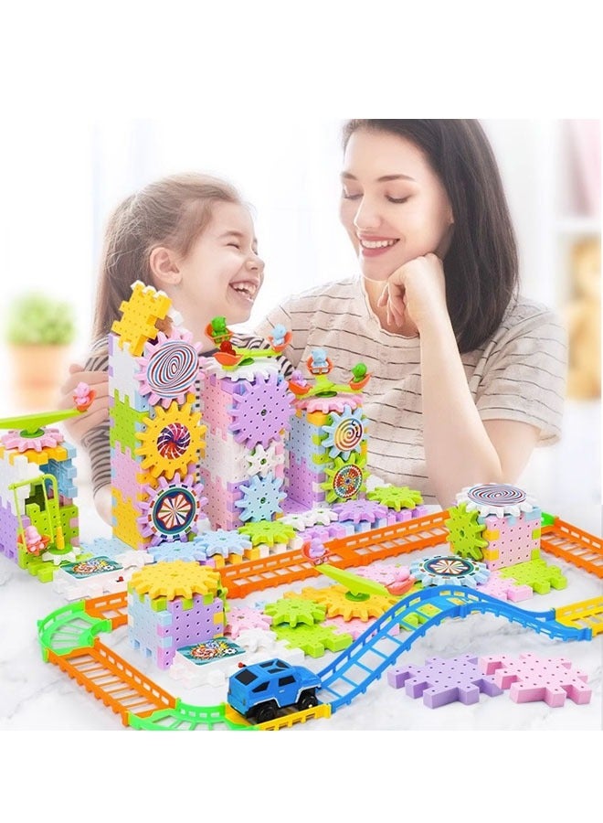 Bukela 83 Pieces Upgraded Gear Building Blocks Set Kids Tool Set, Includes a shop-action motherboard, Construction Toys STEM Kits for Kids 3 Years and Older - Image 3