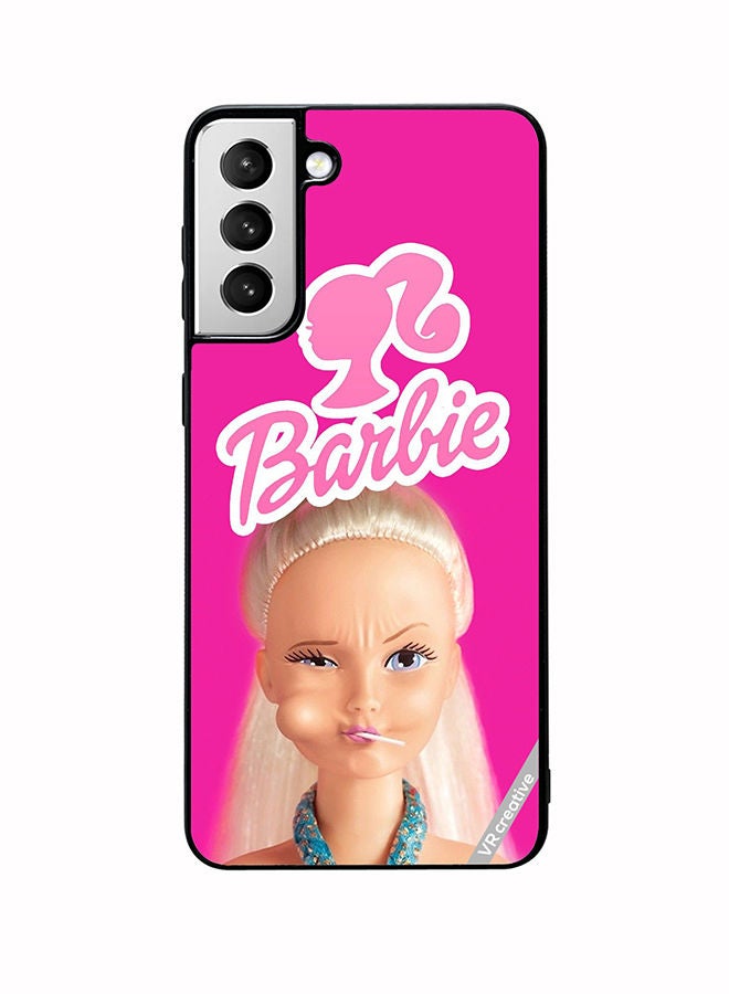VR CREATIVE Protective Case Cover For Samsung Galaxy S22 Plus 5G Babrbie Loliipop Design Multicolour - Image 1