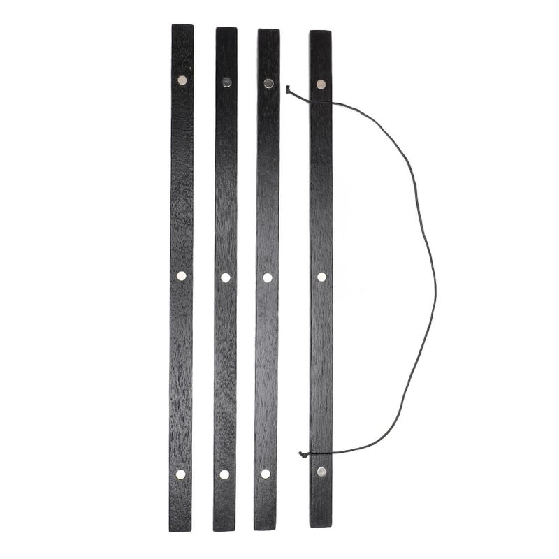 4pcs Magnetic Poster Hanger Frame Multipurpose DIY Decorative Wood Magnet Poster Frame for Photo Picutre Canvas Artwork Art Print Wall Hanging 40cm/15.7in - Image 4