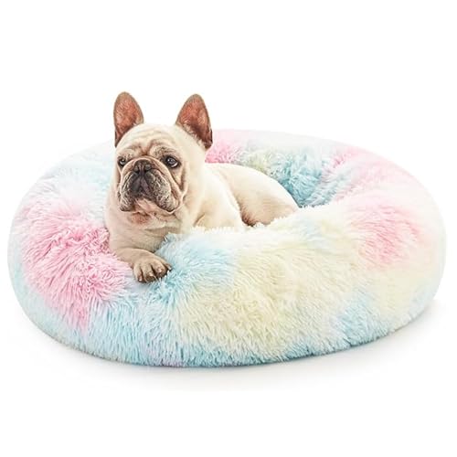 ZEXSAZONE Summer Round Donut Comfortable Washable Both Side usable Pet Bed I Dog Bed I Cat Bed I Puppy Bed for Dogs, Cats and Puppies Sizes for Small, Medium, Golden Retriever, Beagle, Big Size Dog - Image 1