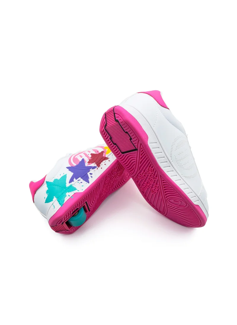 BREEZYROLLERS BREEZY ROLLERS shoes with wheels for children, Roller skates sneakers kids, From children's street shoes to roller skates in a few seconds, Patented click system, Trainers with wheels for girls & boys