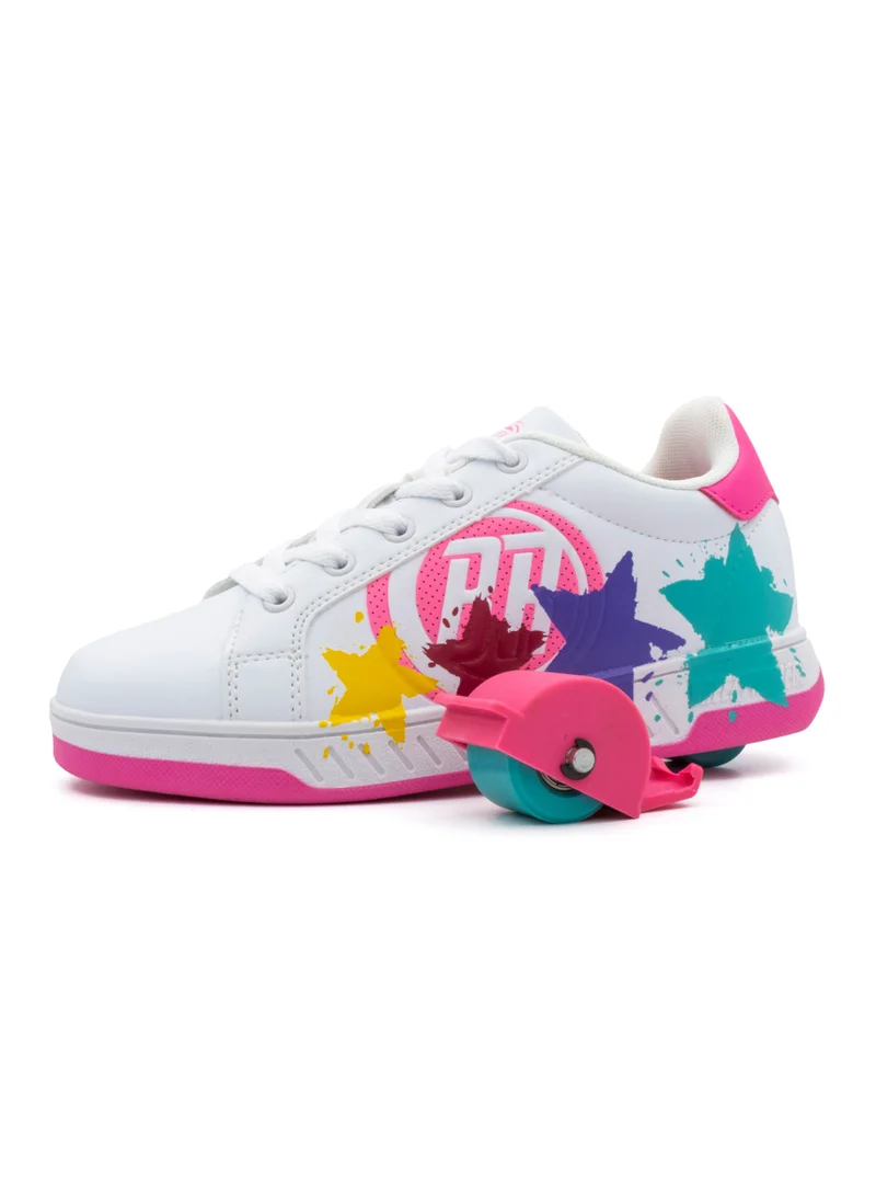 BREEZYROLLERS BREEZY ROLLERS shoes with wheels for children, Roller skates sneakers kids, From children's street shoes to roller skates in a few seconds, Patented click system, Trainers with wheels for girls & boys