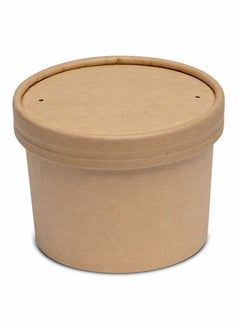 8 oz Kraft Paper Food Containers With Vented Lids 25 Pcs - pzsku/ZD7F55666059BDBE07EC8Z/45/_/1704624853/63e2eecc-ae50-43bb-bbd4-153b425899d0