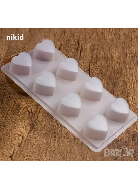 Alsepeteavm Plastic Chocolate Mold - Heart Set