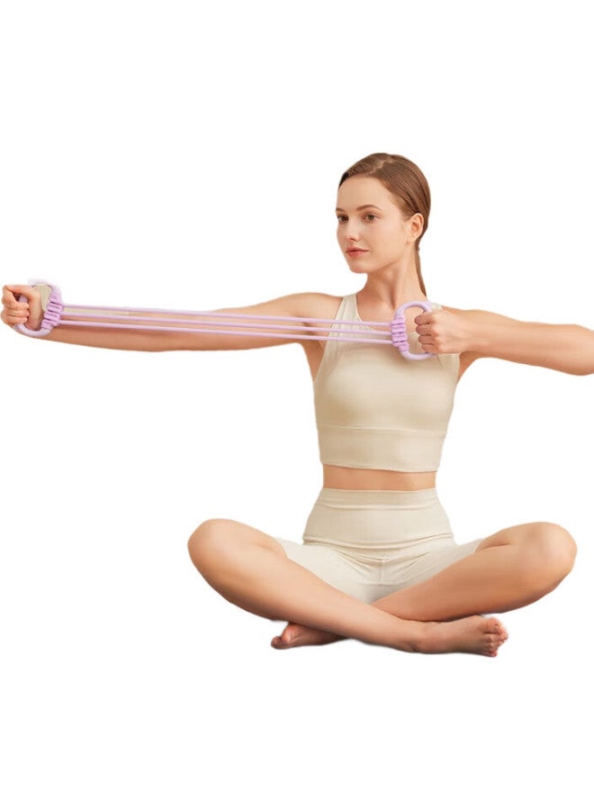 LONGWAY Back Opening Resistance Band For Women, Fitness Elastic Band For Shoulder Opening, Back Beauty Back Artifact, Resistance Rope Stretch Band For Back Training - Image 3