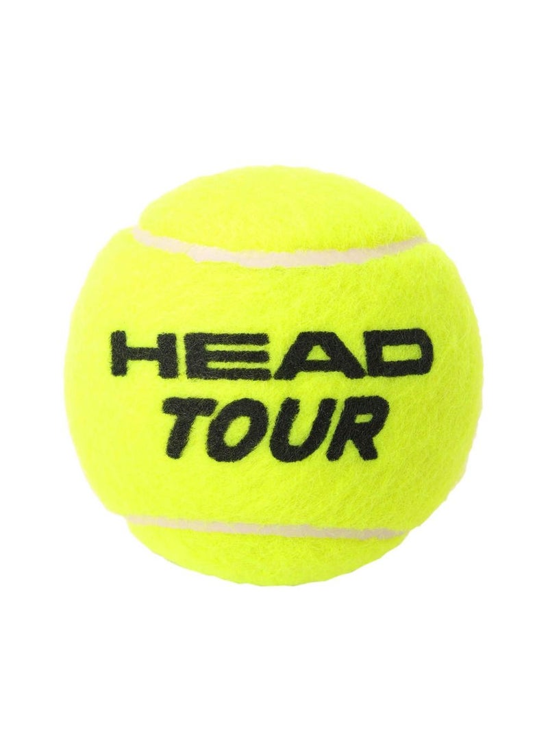 HEAD - Tour Tennis Balls - Can Of 3 Balls, Premium Tennis Ball For More Speed - Image 1