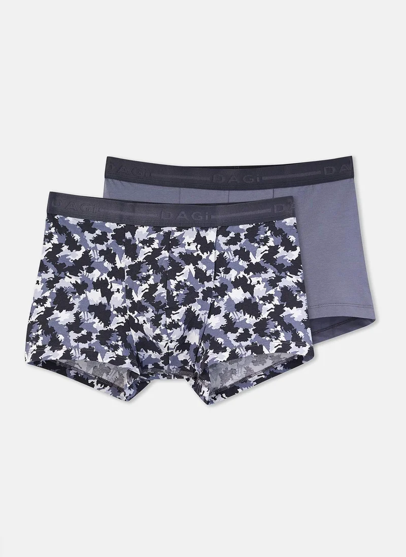 dagi 2 Pack Boxer Supreme Mid Rise Underwear