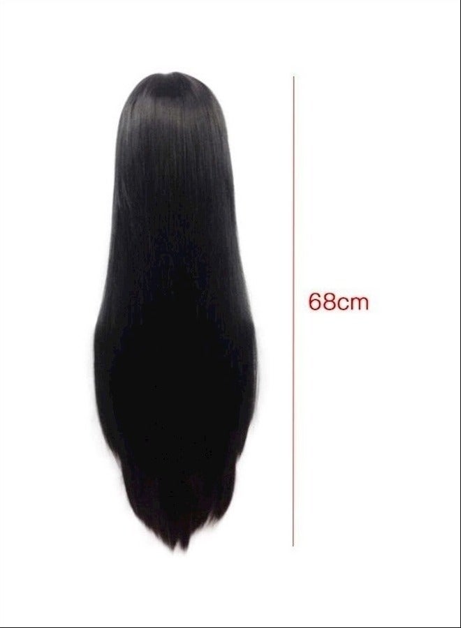 باروكة شعر مستقيم طويلة - Image 2