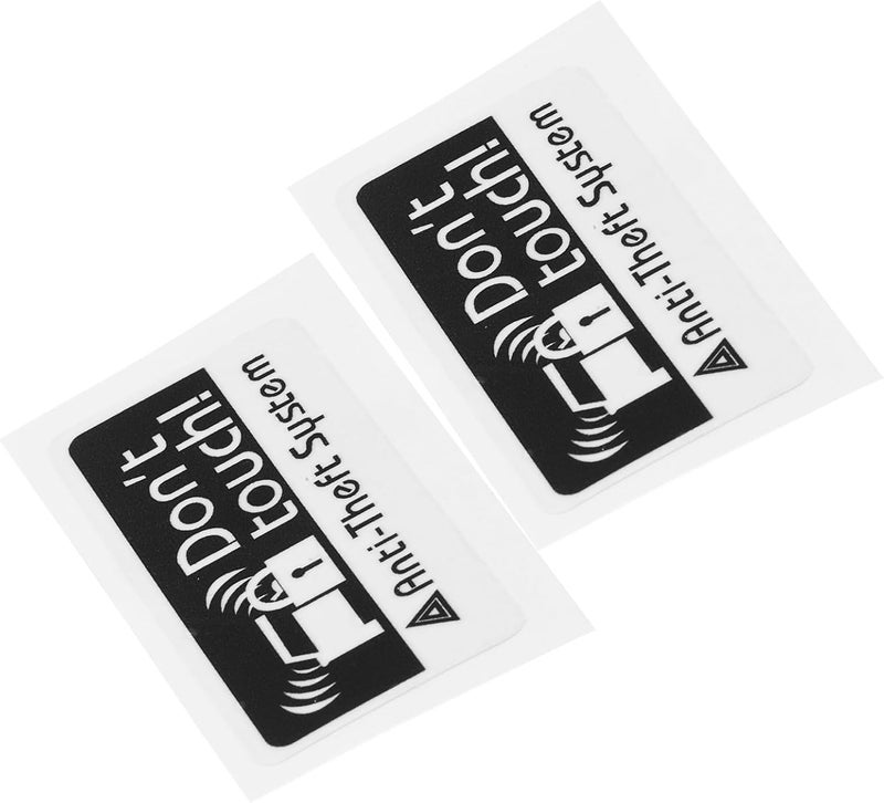 Car Door Alert Sticker 2pcs Anti-Theft Car Protection Decals High Adhesion Auto Security Warning Signs for Vehicle Theft Prevention - Image 1