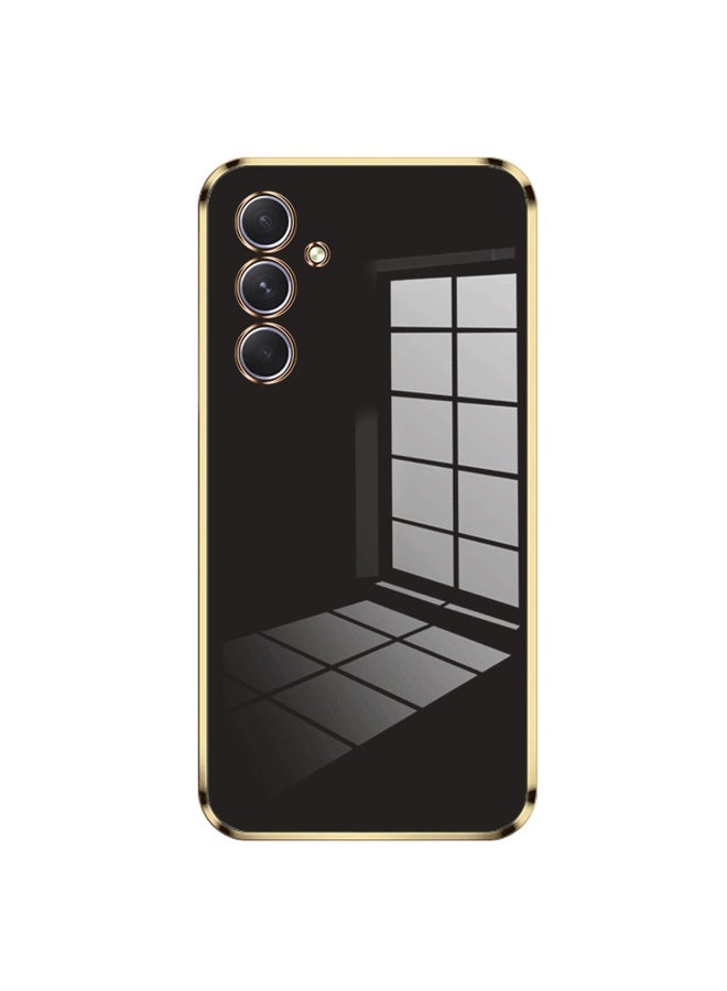 Samsung Galaxy A55 Mobile Phone Case Cover, Luxury Plating Soft Back Cover, Raised Full Camera Protection - Image 4
