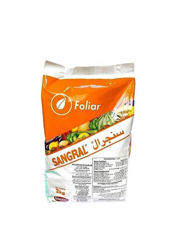 Generic Sangral NPK 14-7-34+2MgO+TE  fertilizer Micronutrients 2KG Best Fertilizer For Fruits and Flowers  - Image 2