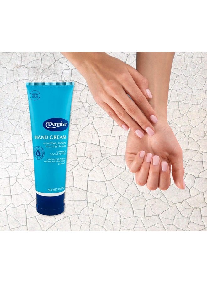 DERMISA - Hand Cream | Nourishing Formula For Dry Hands | Contains Cocoa Butter, Collagen & Vitamin-E | 3 Oz | Pack Of 2 - Image 1