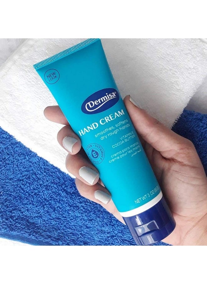 DERMISA - Hand Cream | Nourishing Formula For Dry Hands | Contains Cocoa Butter, Collagen & Vitamin-E | 3 Oz | Pack Of 2 - Image 1