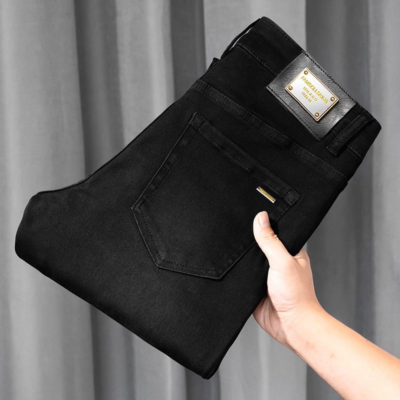 Unisex Classic Denim Jeans Loose Fit Daily Outdoor Wear - Image 1
