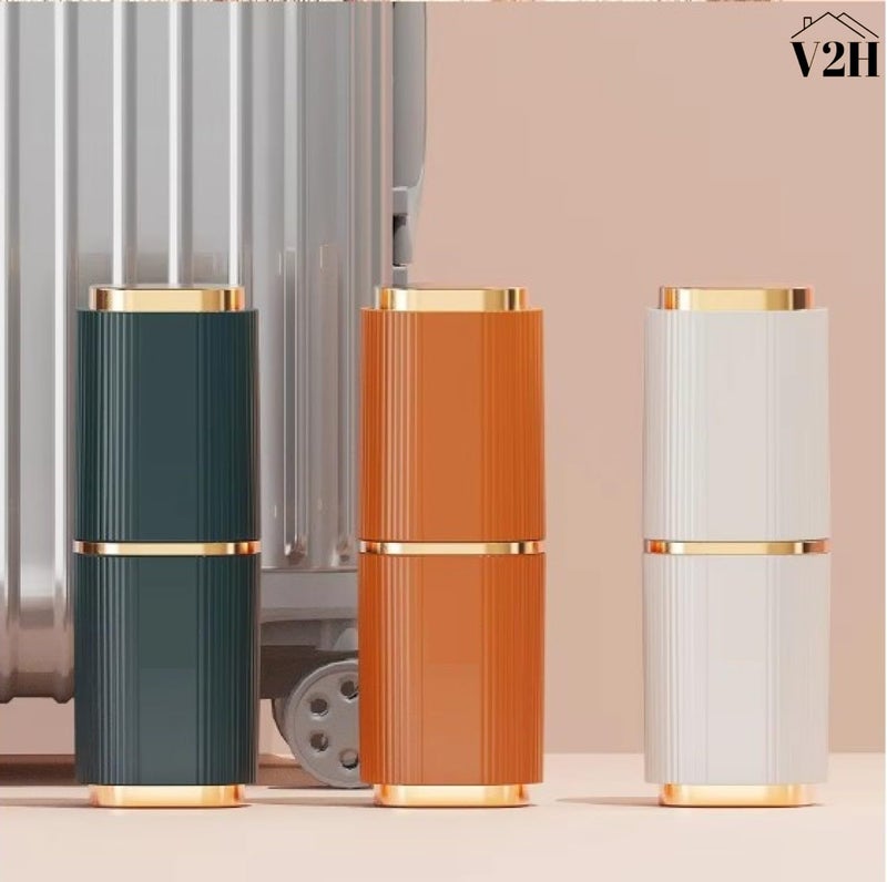 V2H Toothbrush Holder Portable Toothpaste Travel Case Holder Hard Plastic Container Storage Box(Set of 2) - Image 4