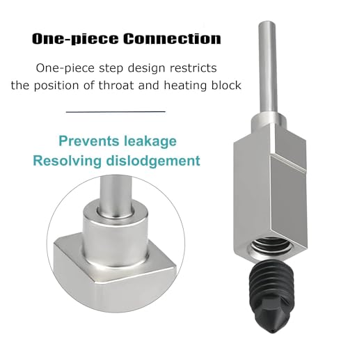 HICTOP Bambu Lab Hotend X1 Carbon Assembly with Removable Hardened Steel 0.4mm Nozzle Hotend for Bambu Lab X1 Series 3D Printers - Image 4