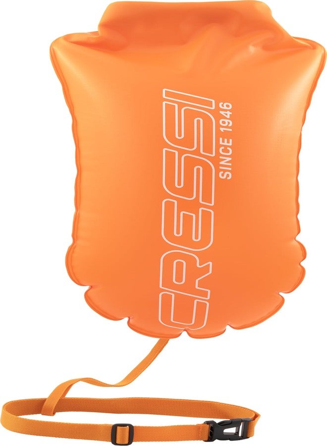 Cressi Glide High Visibility Safety Buoy for Swimmers - Lightweight, Highly Visible, and Easy Setup - Glide Swim Buoy by Cressi - Image 1