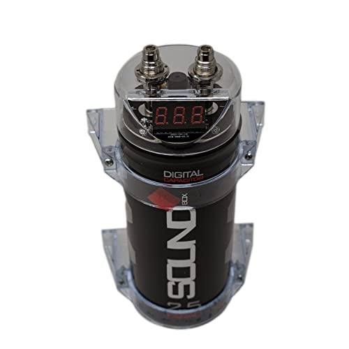 SoundBox صندوق الصوت SCAP2D، مكثف رقمي بسعة 2.5 فاراد لصوت السيارة - 2500 واط - Image 4