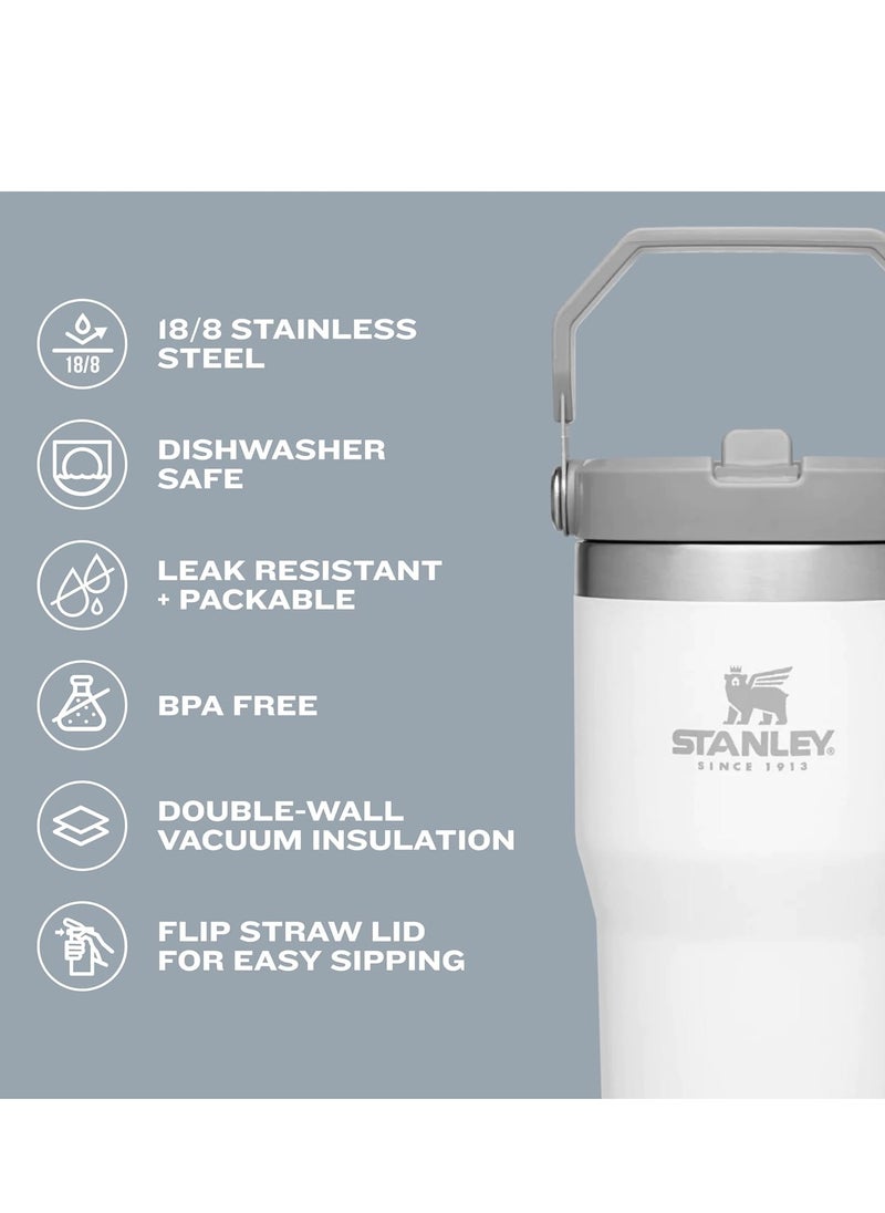 Stanley - Stanley Stainless Steel Tumbler - Vacuum Insulated Water Bottle for Home, Office or Car Reusable Cup with Straw Leak Resistant Flip Cold for 12 Hours or Iced for 2 Days, 30oz - Image 1
