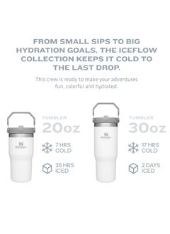 Stanley Stanley Stainless Steel Tumbler - Vacuum Insulated Water Bottle for Home, Office or Car Reusable Cup with Straw Leak Resistant Flip Cold for 12 Hours or Iced for 2 Days, 30oz  - Image 4
