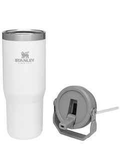 Stanley Stanley Stainless Steel Tumbler - Vacuum Insulated Water Bottle for Home, Office or Car Reusable Cup with Straw Leak Resistant Flip Cold for 12 Hours or Iced for 2 Days, 30oz  - Image 2