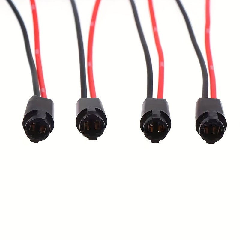 مقبس لمبة LED T5 عدد 6 قطع بقدرة 1.2 واط W3W مع كابل توصيل ممتد لتوصيلات الإضاءة الداخلية - Image 4