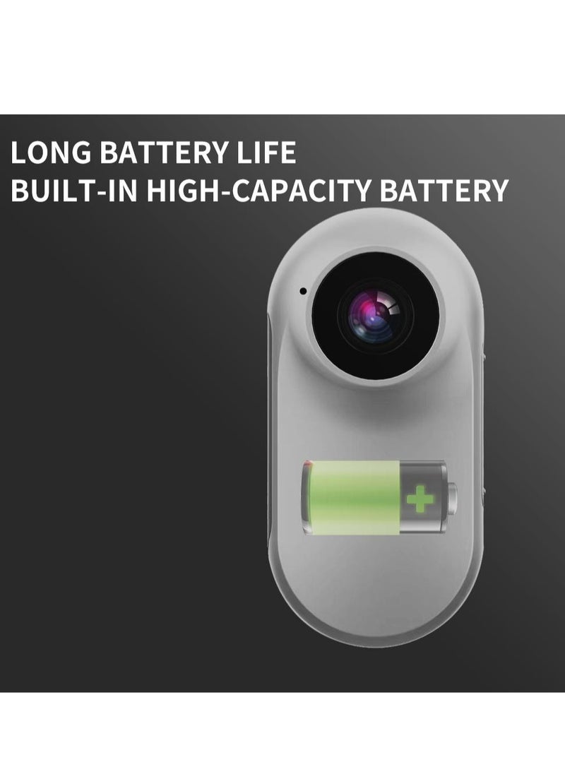 GULFLINK - Creative Vlog Clip 360 Rotating 1080P With LCD Screen Video Record Sports DV Action Body Camera - Image 1