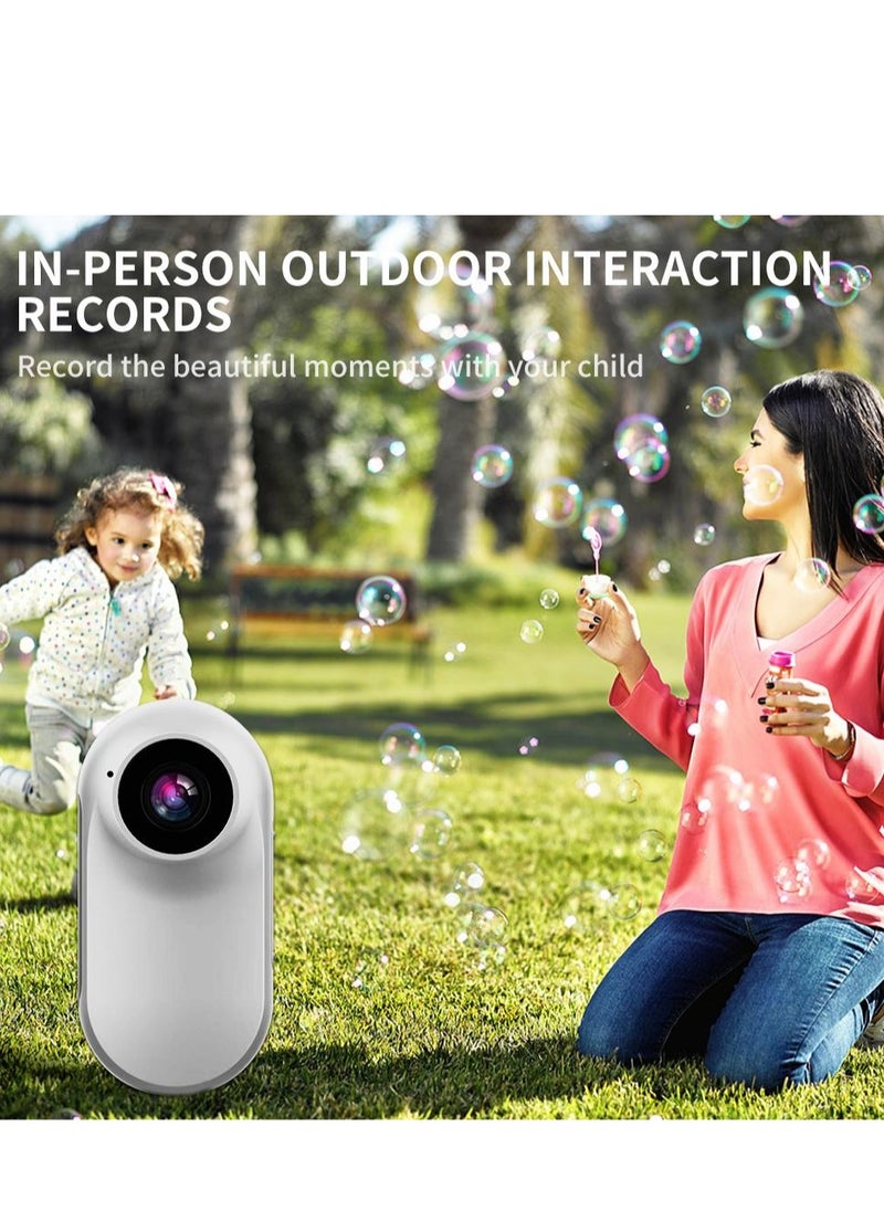 GULFLINK - Creative Vlog Clip 360 Rotating 1080P With LCD Screen Video Record Sports DV Action Body Camera - Image 1
