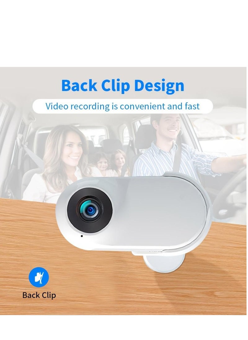 GULFLINK - Creative Vlog Clip 360 Rotating 1080P With LCD Screen Video Record Sports DV Action Body Camera - Image 1