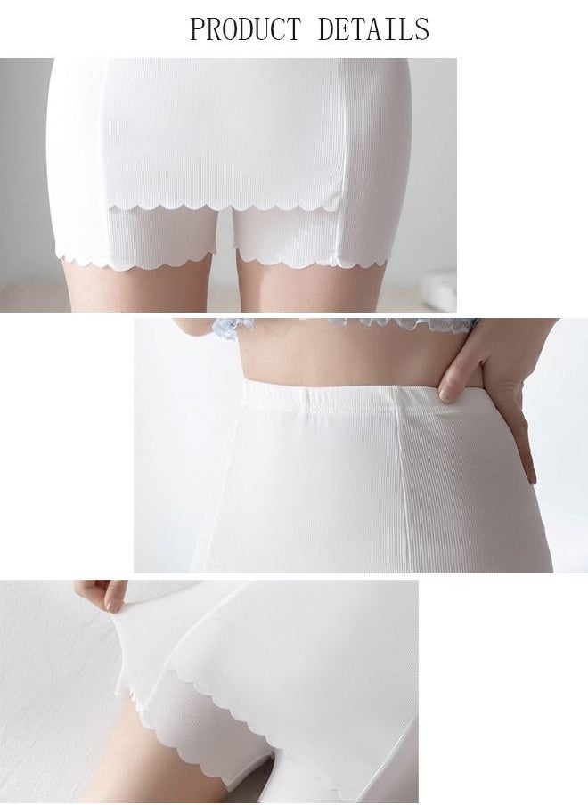 DUNISO - 3PC Women Slip Shorts for Under Dresses Seamless Boyshorts Panties Anti Chafing Underwear Shorts Under Skirts Thigh Slimmer - Image 1