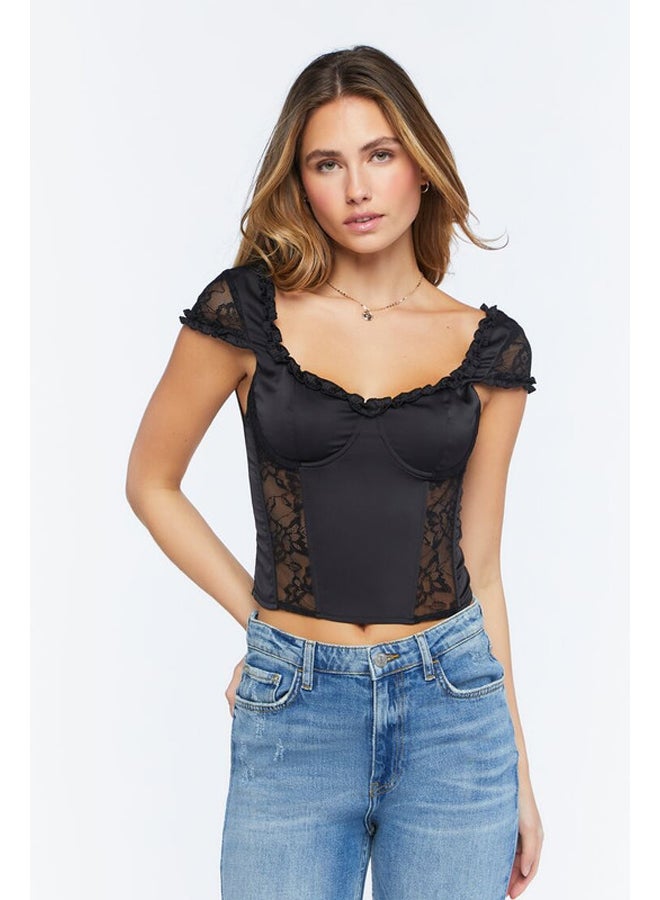 FOREVER 21 Bustier Woven Top  - Image 1