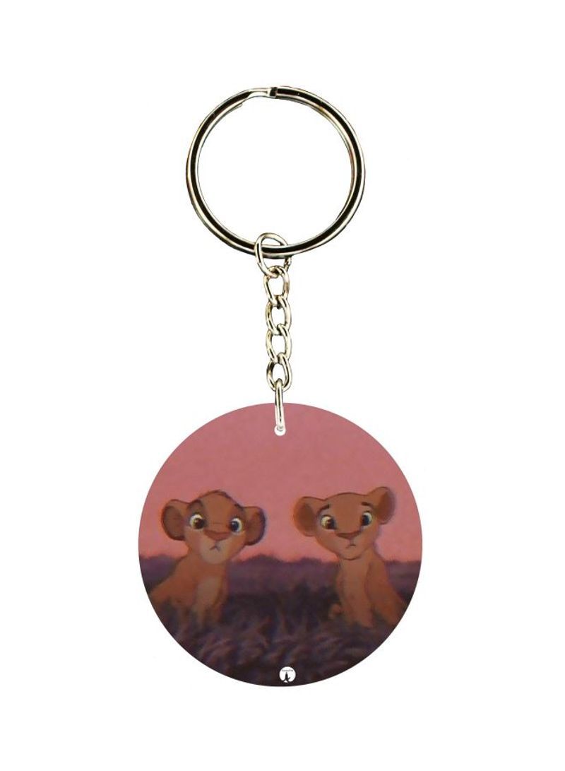 RKN Cartoon Printed Keychain