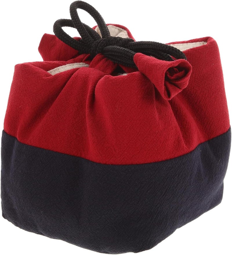 Homoyoyo Portable Tea Set Storage Bag Large Cloth Teacup Pouch with Drawstring Closure Travel Teaware Organizer for Home and Outdoor Use - Image 1