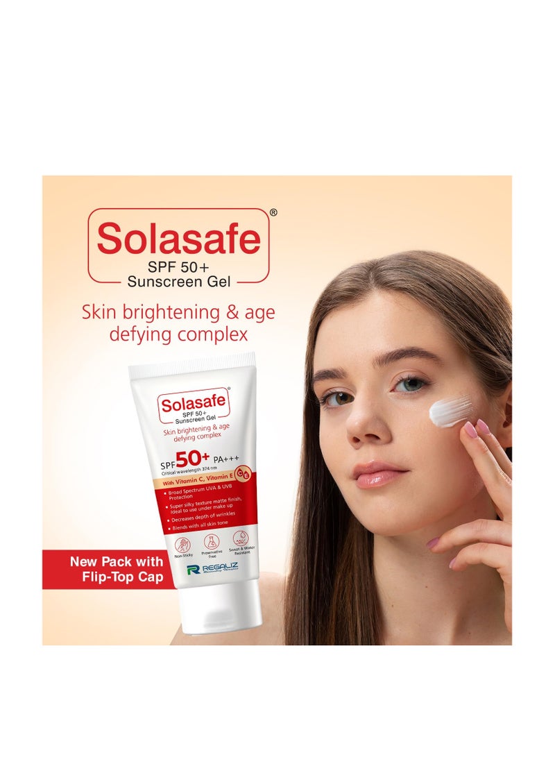 Regaliz Sunscreen SPF 50+ | Broad-Spectrum UVA & UVB Protection | Water-Resistant, Lightweight, and Non-Greasy Formula | Anti-Aging and Blue Light Protection | Suitable for All Skin Types - Image 2