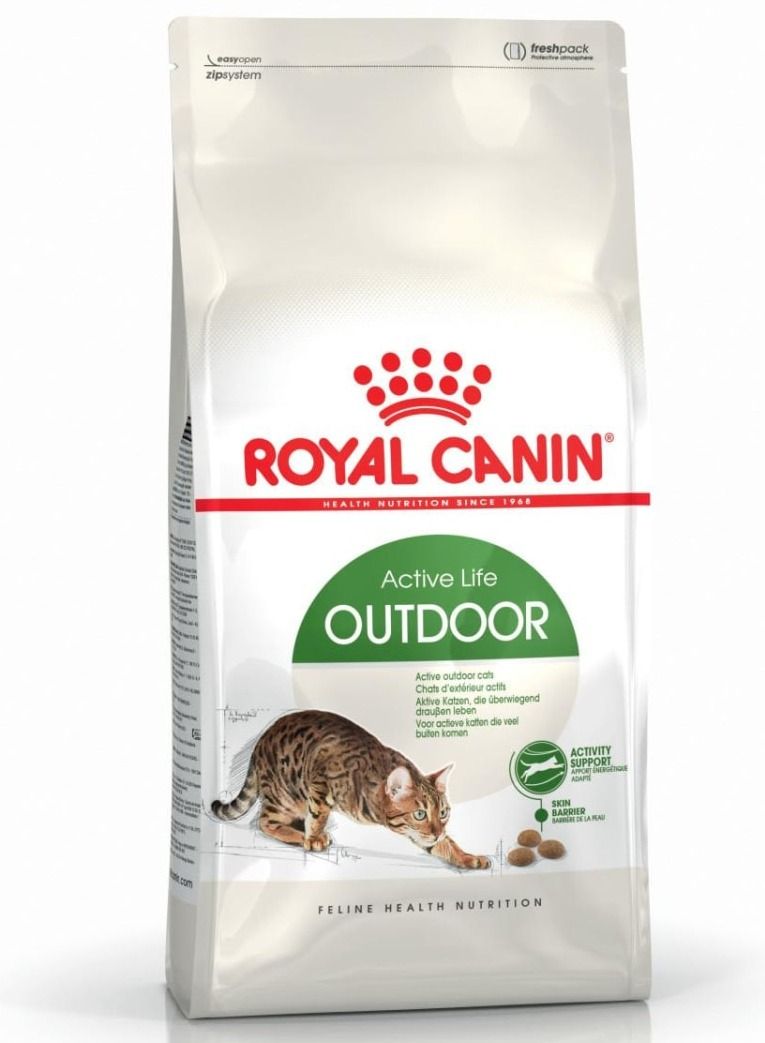 ROYAL CANIN Active Life Outdoor Dry Cat Food 2kg - Image 1