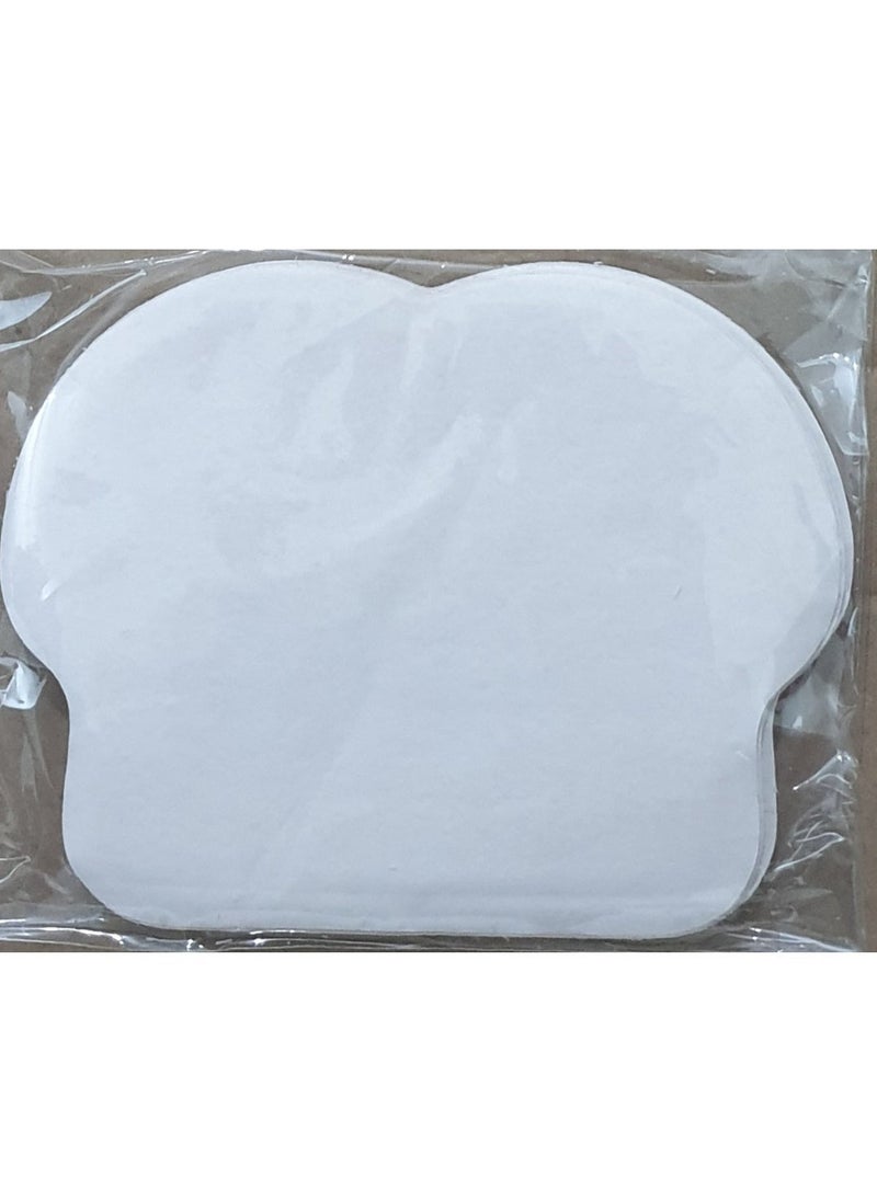 لصقات تحت الإبط لامتصاص العرق – واقي تعرّق للاستخدام مرة واحدة بدون رائحة - Image 1