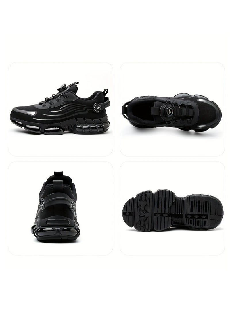 Verci - Unisex Professional Steel Toe Puncture Proof Work Boots Comfy Non Slip Cushioned Shock Absorption Safety Shoes Men's Outdoor Footwear (40 EUR) - Image 1