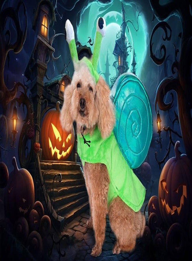 Yoption Dog Snail Costumes, Pet Halloween Cosplay Hoodie Funny Outfits Apparel for Puppy Dogs Kitten (S) - Image 3